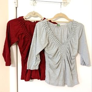 Bundle of 2 Anthropologie Shirts, XS